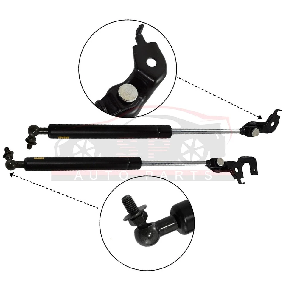 1 par de suporte de elevação do capô dianteiro suporta amortecedores a gás para 1992-1996 Lexus ES300 - Imagem 4 de 4