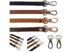 3/8 in. Skinny Leather Shoulder Purse Bag Handbag Handle Strap 3 Lengths