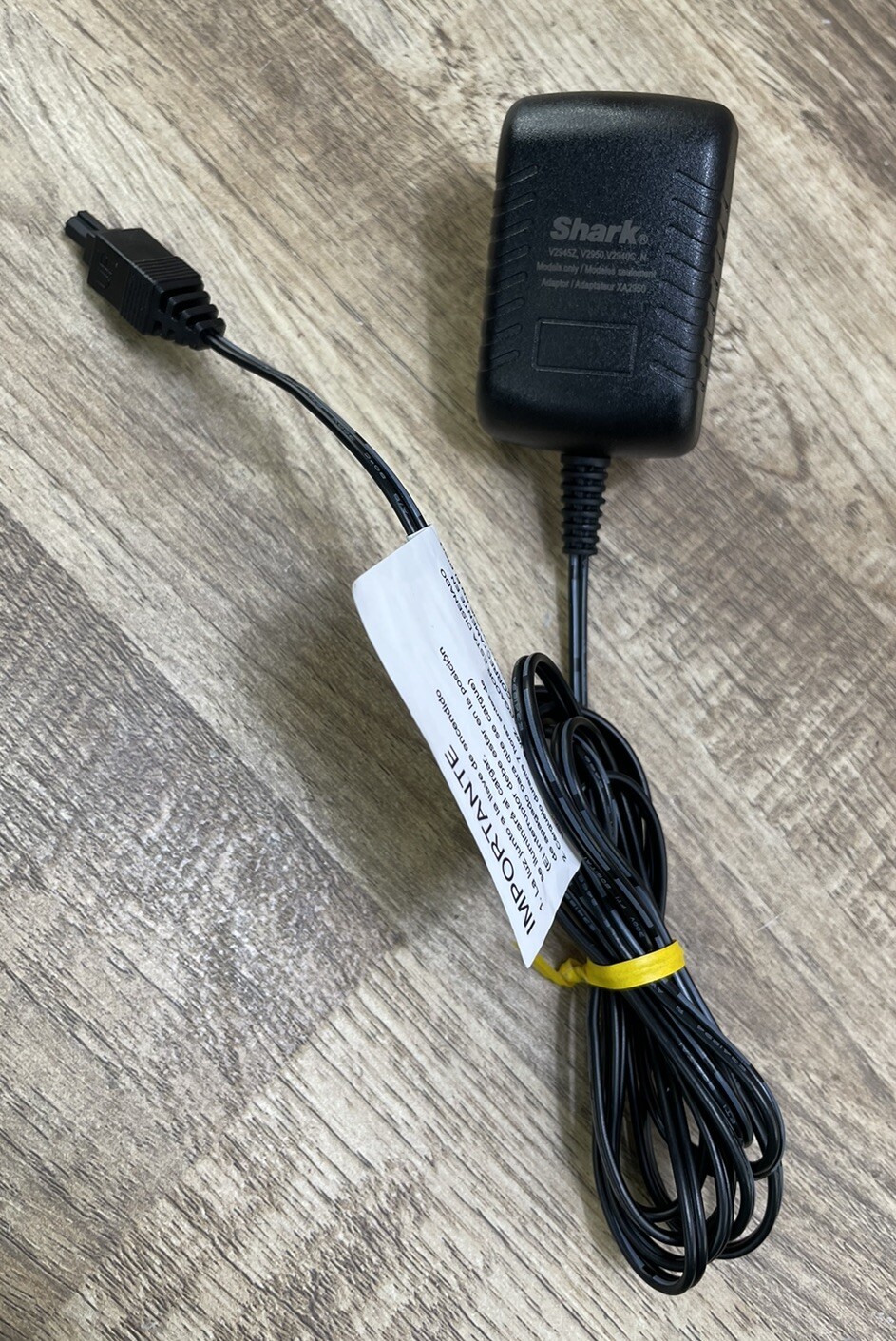 Genuine Shark Charging Cord AC Adapter V2945Z/V2950 ONLY XA2950