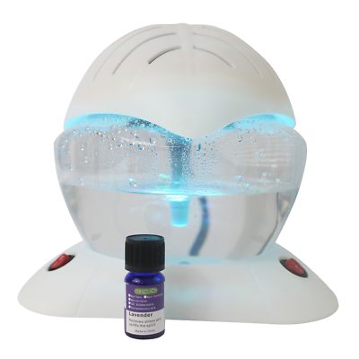 EcoGecko Color Wheel Air Revitalizer w 7 color LED lights and Lavender Oil