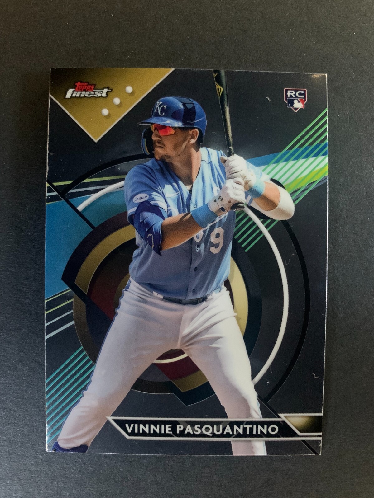 2023 Topps Finest 65 Vinnie Pasquantino - Kansas City Royals RC