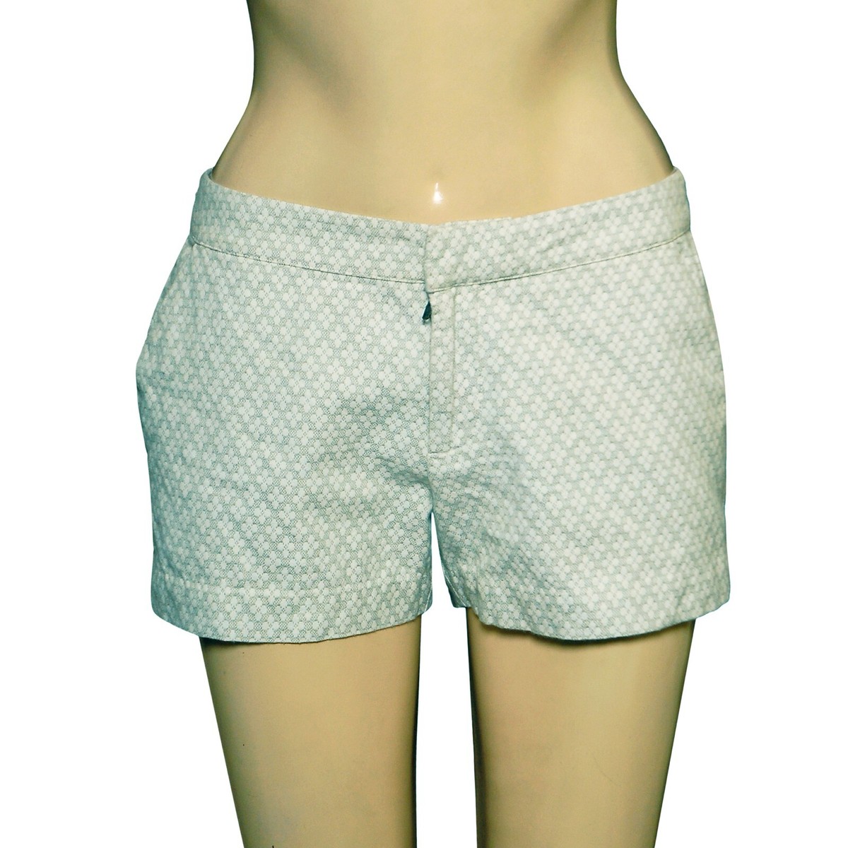 Joie Shorts S 6 Women's Casual Low Rise Textured Flat Front Hot