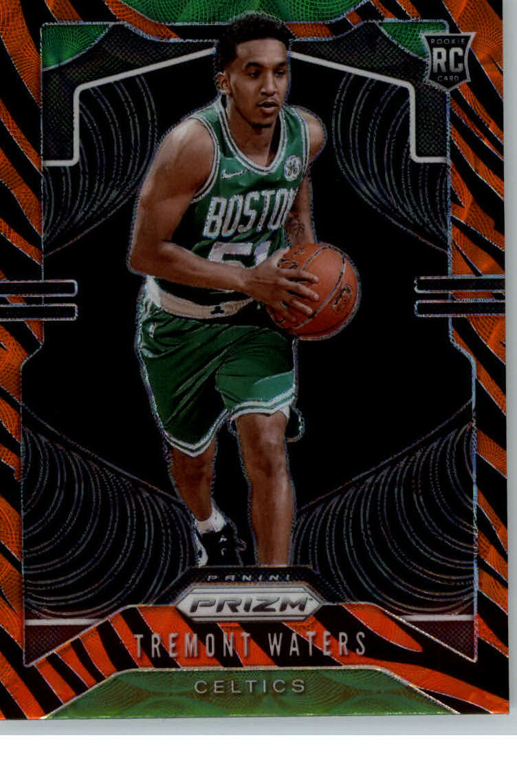 2019-20 Panini Prizm Prizms Choice Tiger Stripe #286 Tremont Waters - NM-MT