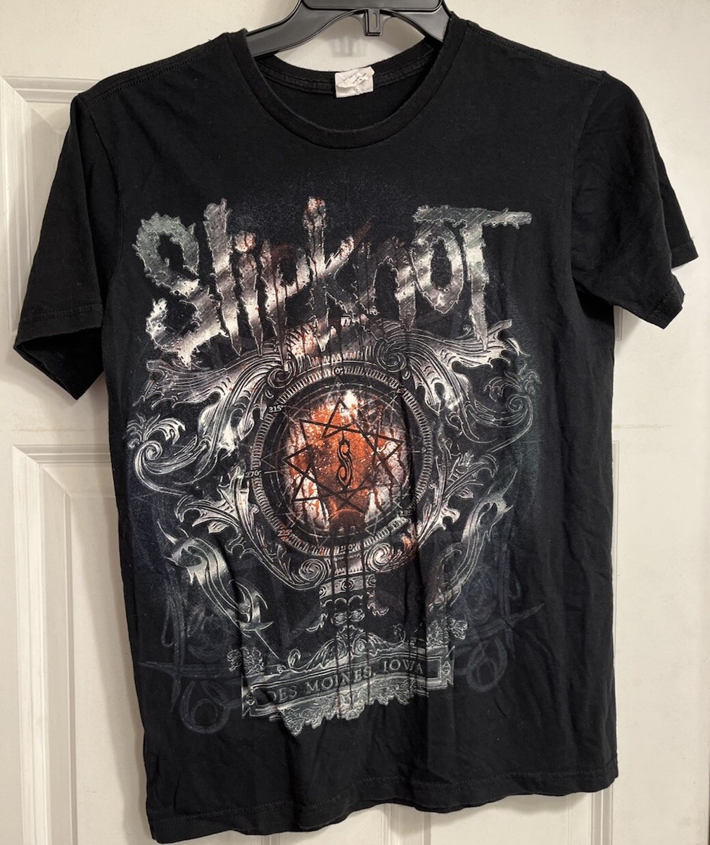 Vtg Slipknot Iowa Double Sided T-Shirt Sz Small Concert Band Vtg Slipknot Iowa Double Sided T-Shirt Sz Small Concert Band