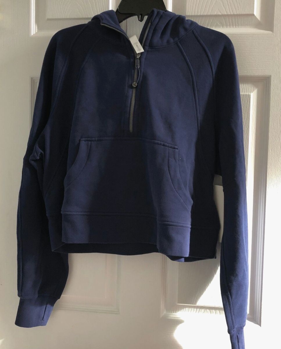 NEW Lululemon Scuba Oversized Half-Zip Hoodie Size M/L Night