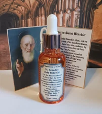 Saint Benedict Holy Relic Oil-Protection against Evil in all Its Forms