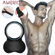 Penis Cock Ring Sling Cage Sleeve Ball Stretcher Male Enhancer Sex Toy For Men