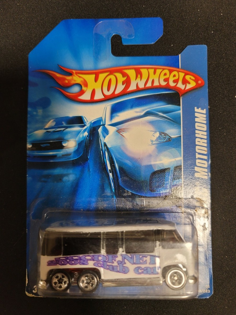 Club Car Hot Wheels 2006 #208 GMC Motorhome Customize VW logo Hard to find