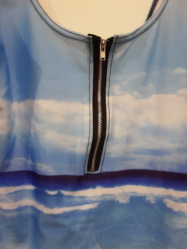Beboutique Swimsuit Womens Size Small Ocean Sea Print Swimmers New - Picture 5 of 8