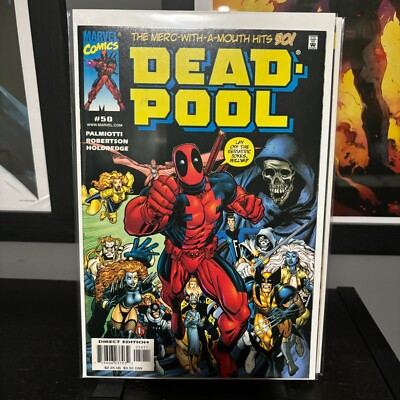 Deadpool #50 (2001) Marvel 1st appearance Kid Deadpool & Switchblade