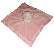 Carters White Kitty Cat Pink Security Blanket Satin Trim 2020 Kids Preferred