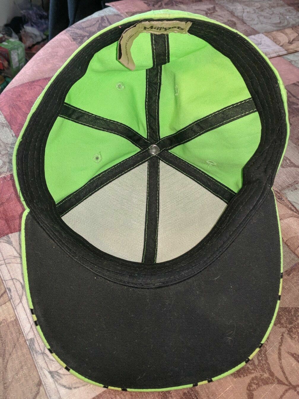 Kermit The Frog Embroidered Baseball Cap - Adjustable Dad Hat With Sipping Tea Design
