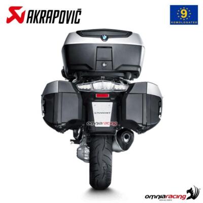 Akrapovic exhaust approved titanium slip-on BMW R1200RT 2014
