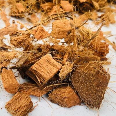 Coconut Husk Chips Coir Fiber Great Additive Orchids Flower Citrus Fruit Natural