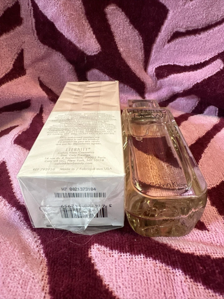Spray para mujer Eternity Now Calvin Klein 3,3 3,4 OZ 100 ml EDT Foto 3 de 4