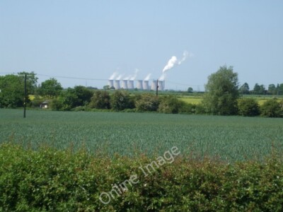 Foto 6x4 Felder vor Sturton Road Stow\/SK8881 um 2010
