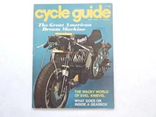 Cycle Guide Magazine May 1973 Monotrack Experimental Honda Yamaha  B13908