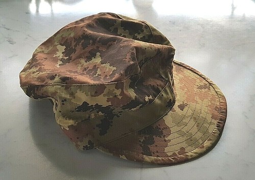 CAPPELLO BERRETTO VEGETATO ESERCITO ITALIANO ORIGINALE TAG.1 | eBay