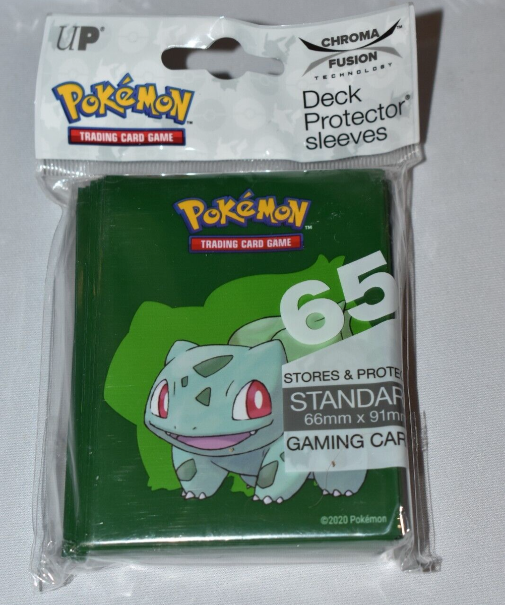 Bulbasaur 2020 POKEMON ULTRA PRO DECK PROTECTOR SLEEVES 65ct 15536 New