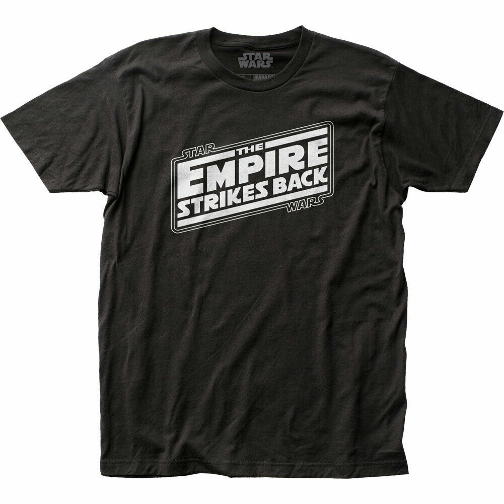 T-shirt con logo Star Wars L'Impero colpisce all'indietro uomo