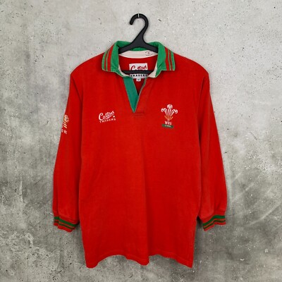 Cotton Traders VTG Wales ラガーシャツ WALES RUGBY SHIRT