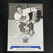 BILL BARILKO SP HIGH #s 2017 Upper Deck Toronto Centennial #125 Comb Ship