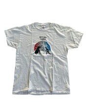 Vintage 80s 90s Star Wars Return Of The Jedi White T Shirt Men  s Size Large