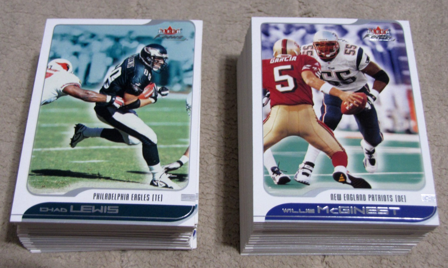 2001 Fleer Focus Football (Pick Choose Complete)