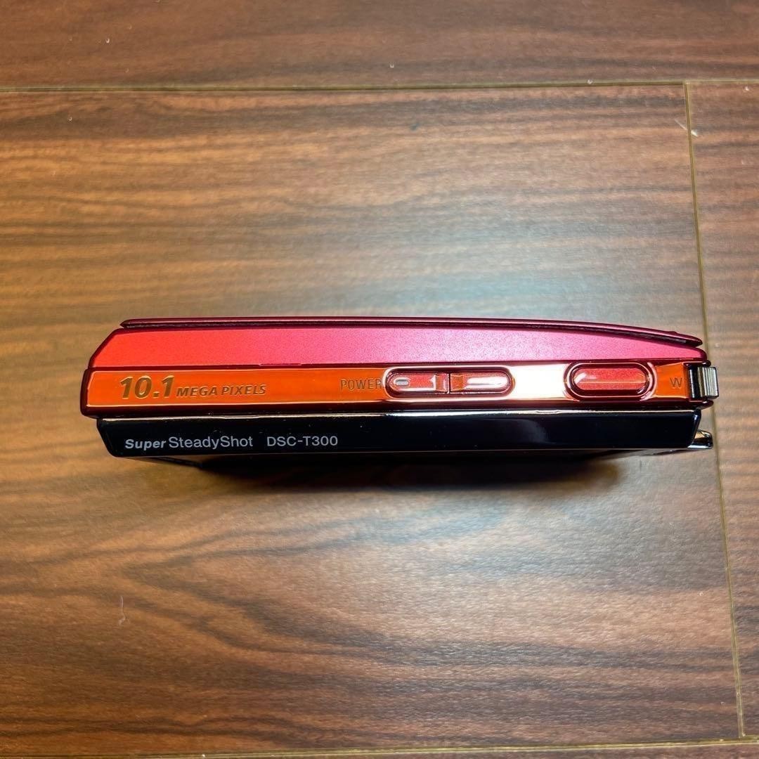 Sony Cyber-shot DSC-T300 Red Digital Camera Tested Complete