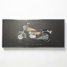 Vintage 1980s Motorcycle Wall Plaque Honda 750 Four K 11"X5.5" Dealer