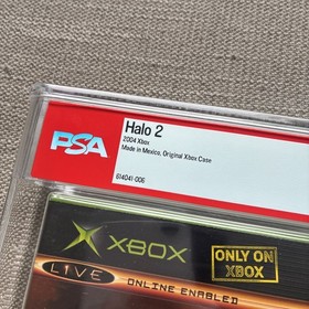 Halo 2 Xbox Factory Sealed ! - Graded PSA 9.6 A
