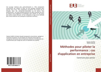 Méthodes pour piloter la performance : cas d'application en entreprise Narjess H