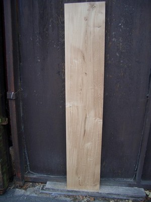 18 mm deutsche Eiche Eichenbrett gehobelt 1,73 m / 32 cm Wildeiche