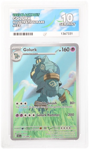 Golurk graded ACE 10 for sale on eBay