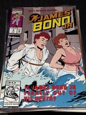 James Bond Jr. #8 1992 Is James Bond Junior Finally Out Of His Depths?