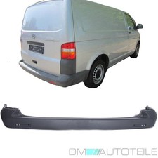 Stoßstange hinten für VW Transporter T5 geriffelt rauh Grau ohne PDC 2003-2012
