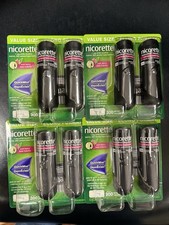 8 150 SPRAYS NICORETTE QUICKMIST COOL BERRY - Exp -03/2027 - FREE SHIPPING
