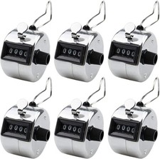 Foraineam 6er Pack Handzähler Klicker Schrit...