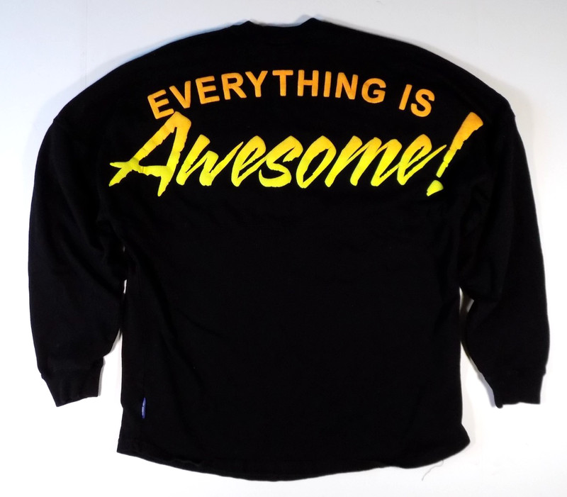 Legoland Everything Is Awesome! Spirit Jersey S Long Sleeve Shirt Lego Movie