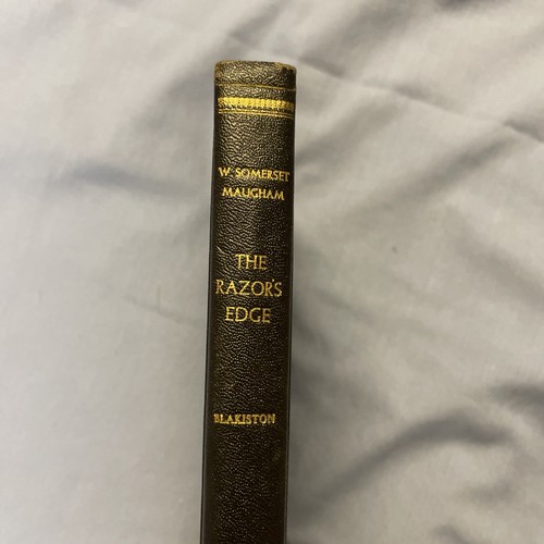 The Razor's Edge by W. Somerset Maugham 1944 Hardcover Vintage Book 1st ...
