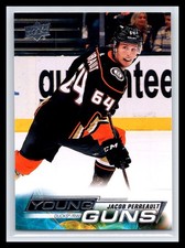 2022-23 Upper Deck #212 Jacob Perreault YOUNG GUNS Rookie Card RC