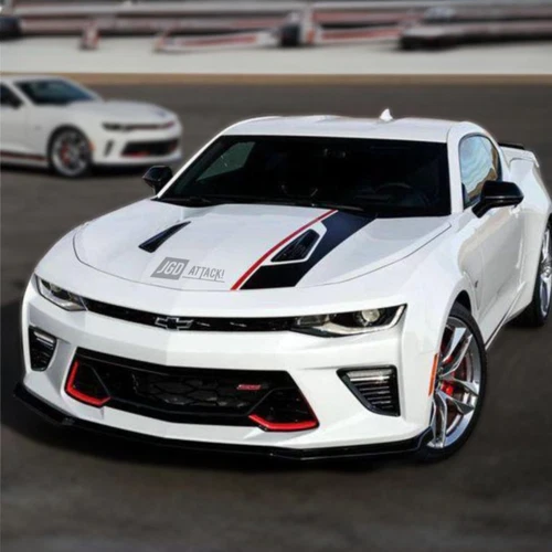 TÜV - KÜHLERGRILL - ROT & SCHWARZ - SS 50 JAHRE STIL (CAMARO 2016-2018 SS) - Bild 2 von 5