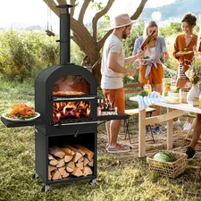 GAINOOM Outdoor Pizza Oven Multi-fuel Pizza Maker Portable Pizza Stove