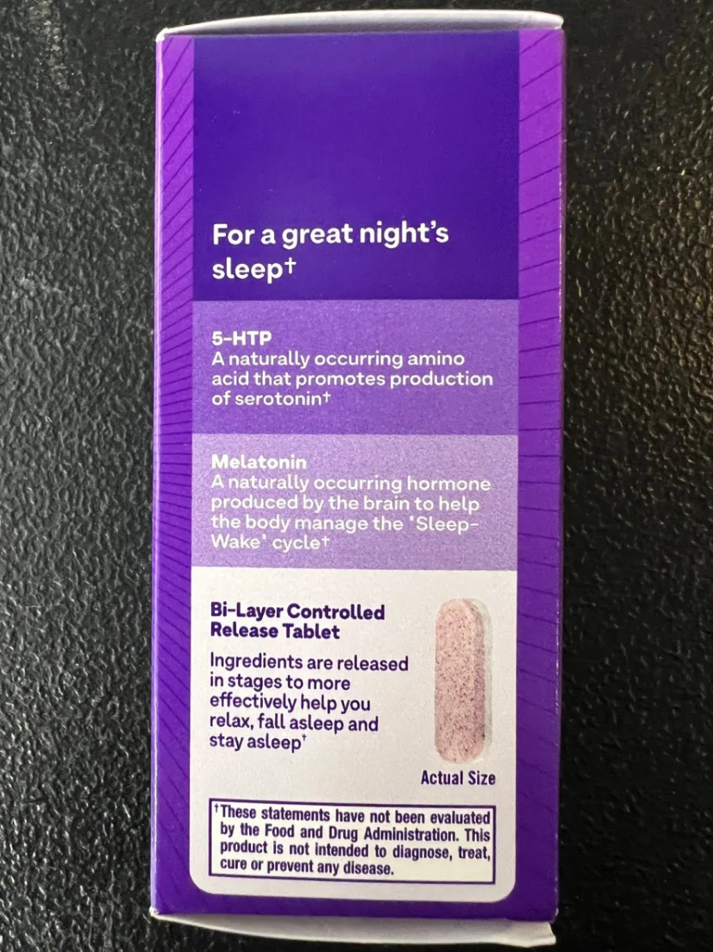 2x Natrol Advanced Sleep Melatonin + 5-HTP Time Release 60 Bi-Layer Tablets