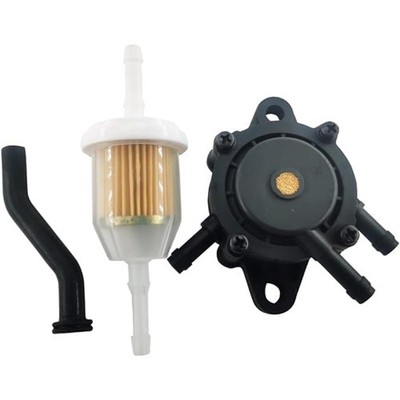 808656 Fuel Pump for B&S Lawn Mower Tractor Gas Vacuum with Black 
