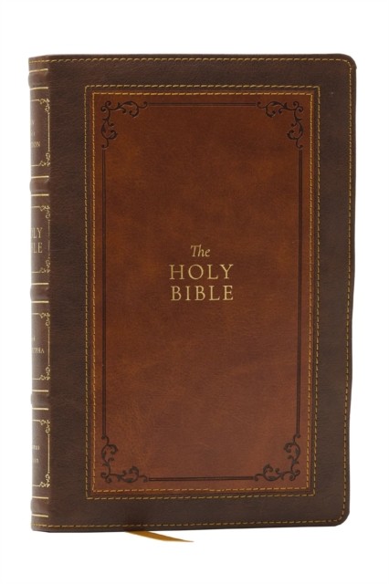 1611 KJV with Apocrypha, Brown Leathersoft: Holy Bible - Image 3