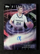 2025-26 Topps Midnight CAM SPENCER 121/199 Auto Twilight Stroke of #SM-CS