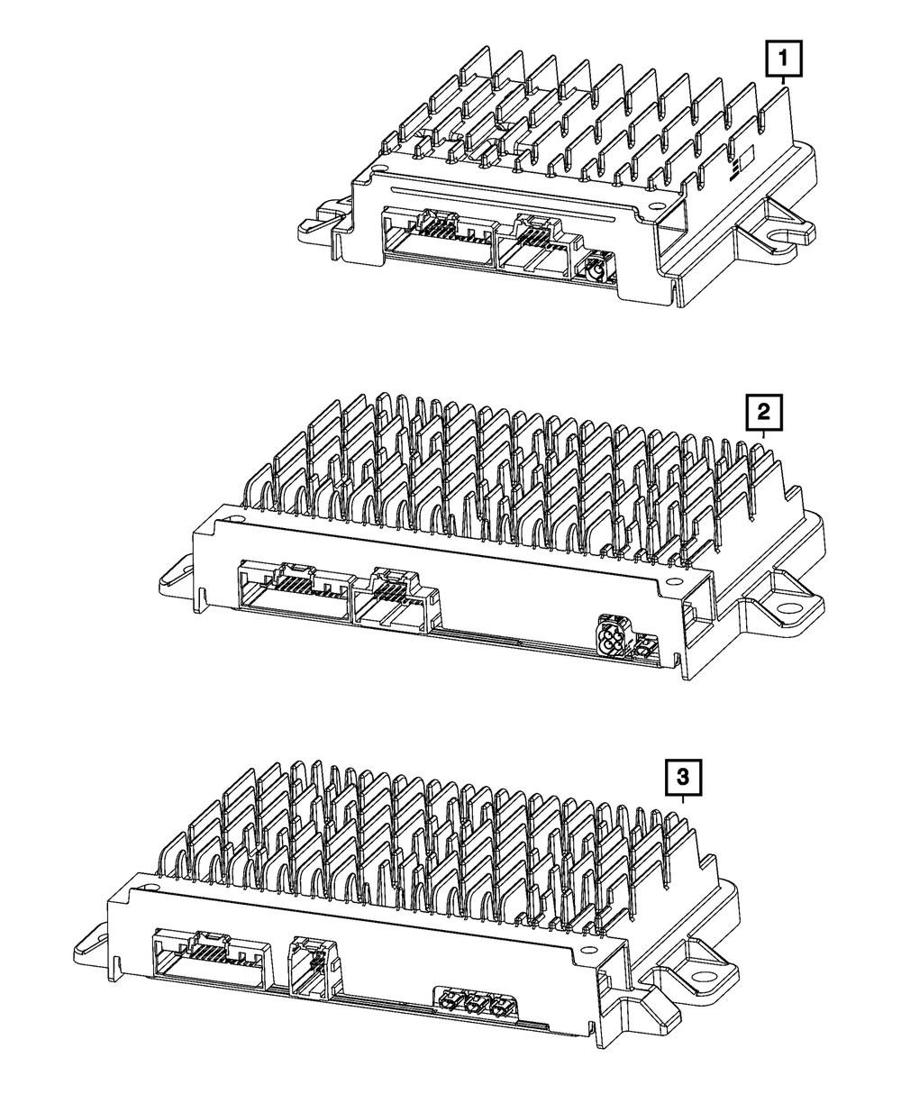 Genuine Mopar Central Adas Decision 2 Module 68641124AH