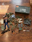 Vintage G.I. Joe Marine Blonde 1964 Lot Footlocker, Accessories, Parts