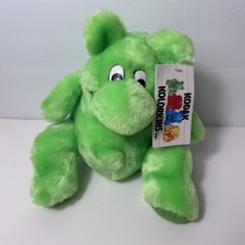 Kodak Kolorkins Zoom Green Plush Toy Camera Mascot Vintage 1989 TAG